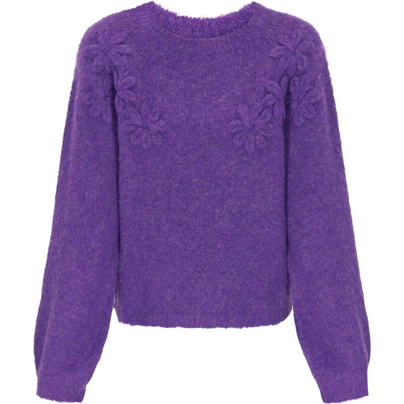 IZIA Sveter tmavofialová 66446528