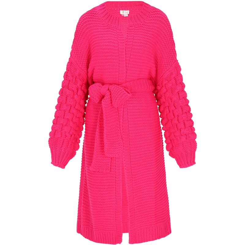 IZIA Kardigán Boho fuksia 66446636