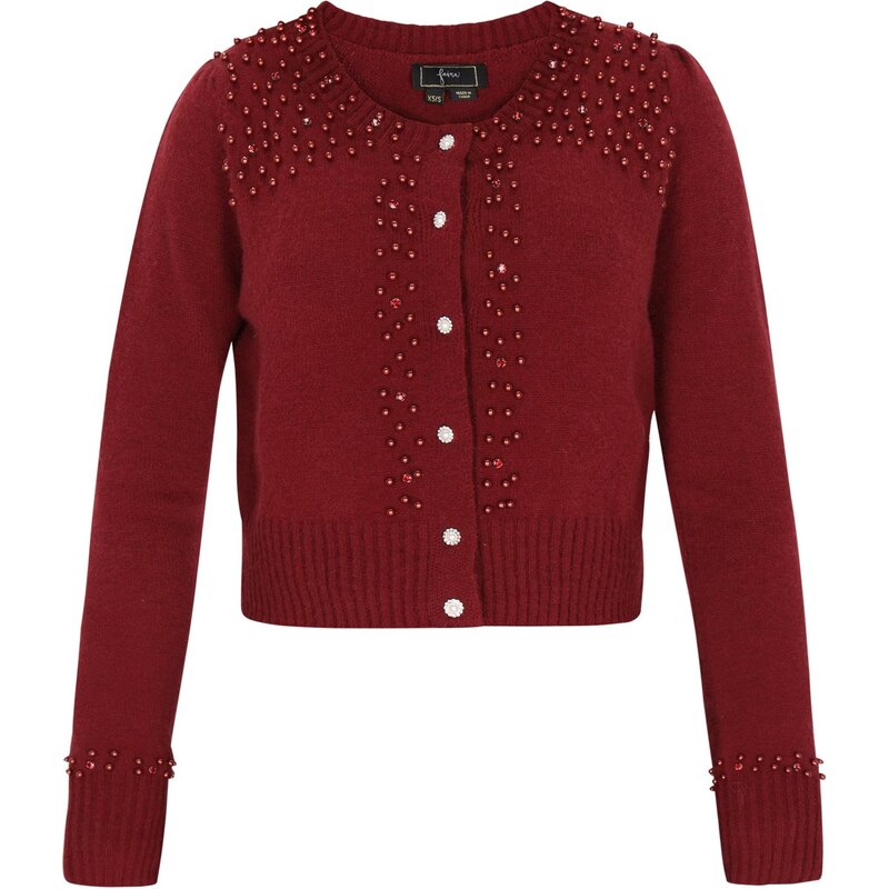 faina Kardigán burgundská 66446680
