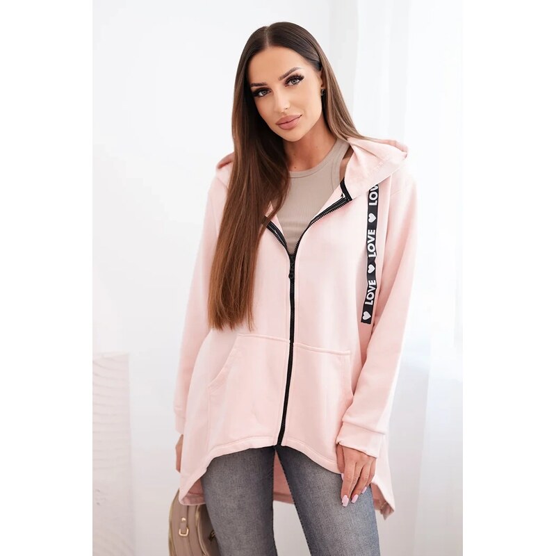 Kesi Mikina s kapucňou a dlhším chrbtom 66736405
