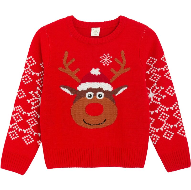 Cool Club Sveter červená / biela 66446841