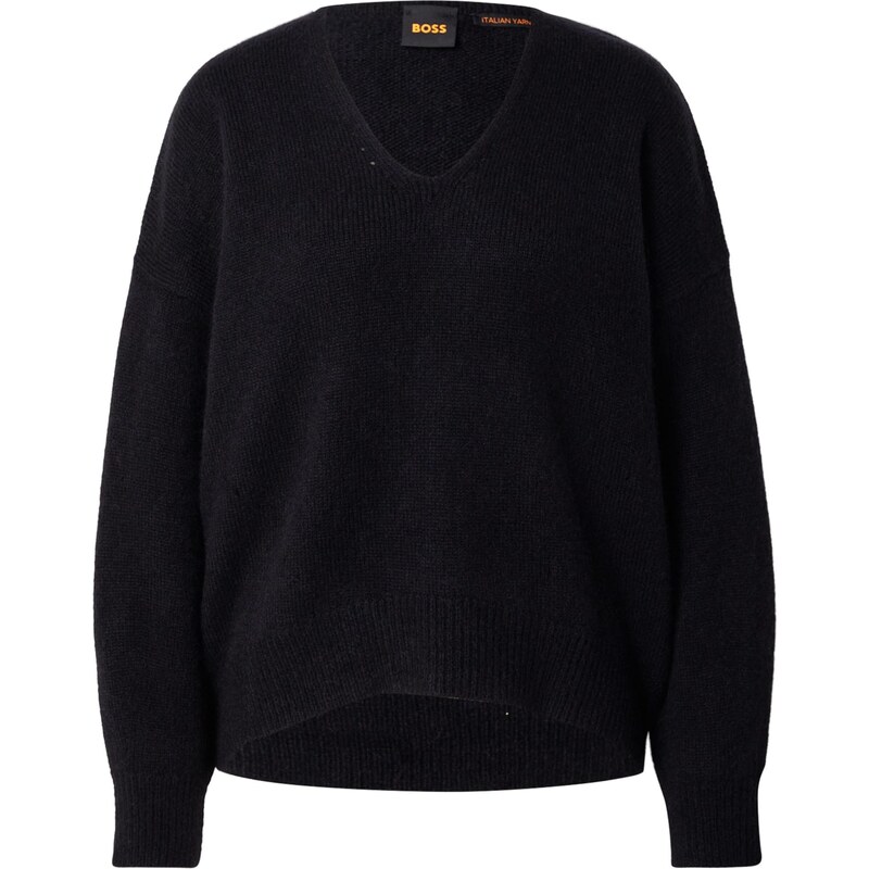 BOSS Sveter Fondyssa čierna 66446855