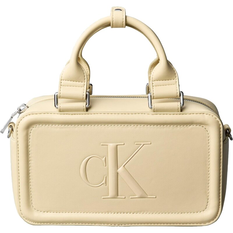 Calvin Klein Kabelka BOLD ELONGATED MINI béžová 66447169