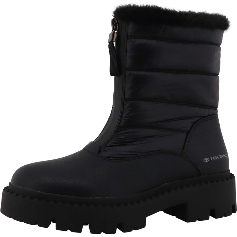 TOM TAILOR Členkové čižmy čierna 66447142