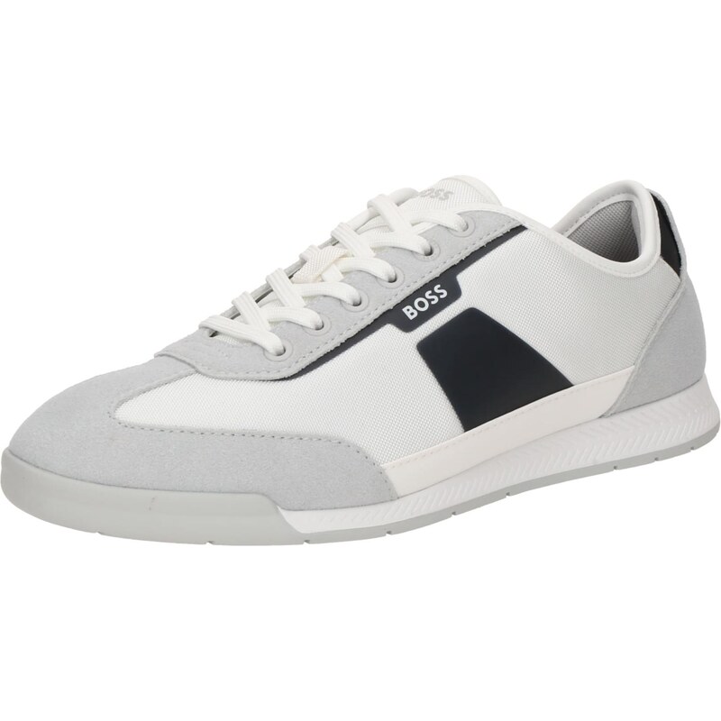 BOSS Nízke tenisky Nitan sivá / čierna / biela 66447240