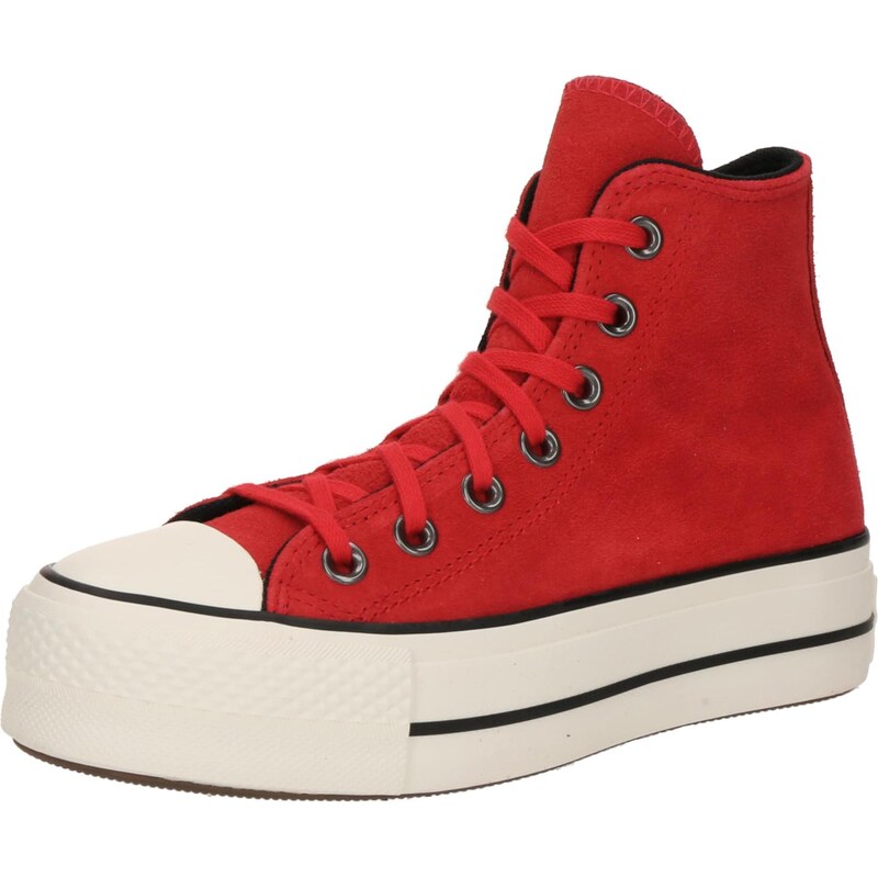 CONVERSE Členkové tenisky Ctas Lift červená / čierna / biela 66447277