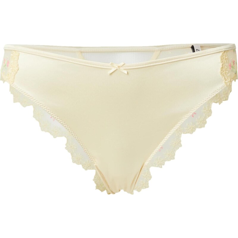 ETAM Nohavičky REVEUSE pastelovo žltá / trávovo zelená / pastelovo 66447316