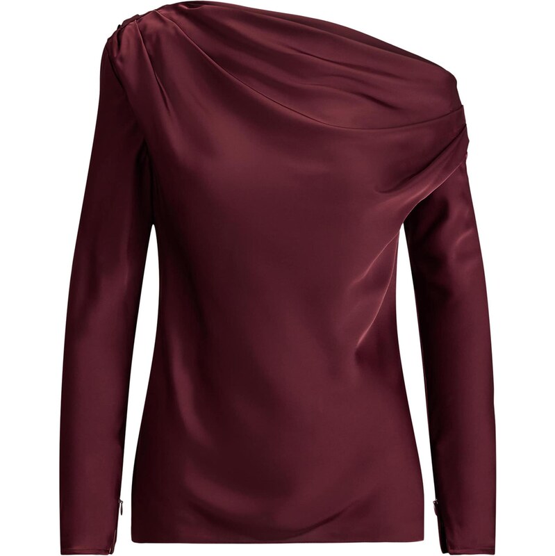 Lauren Ralph Lauren Blúzka burgundská 66447336
