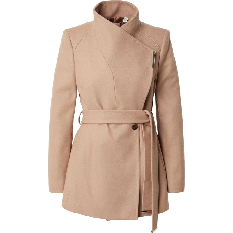 Ted Baker Prechodný kabát ROSESS farba ťavej srsti 66447428