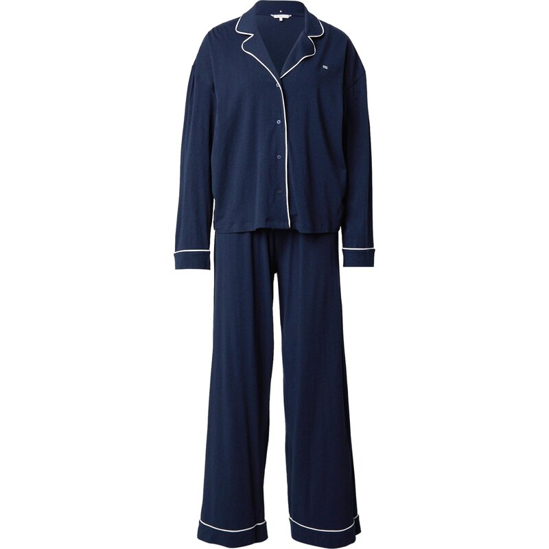 Tommy Hilfiger Underwear Pyžamo námornícka modrá / biela 66447432