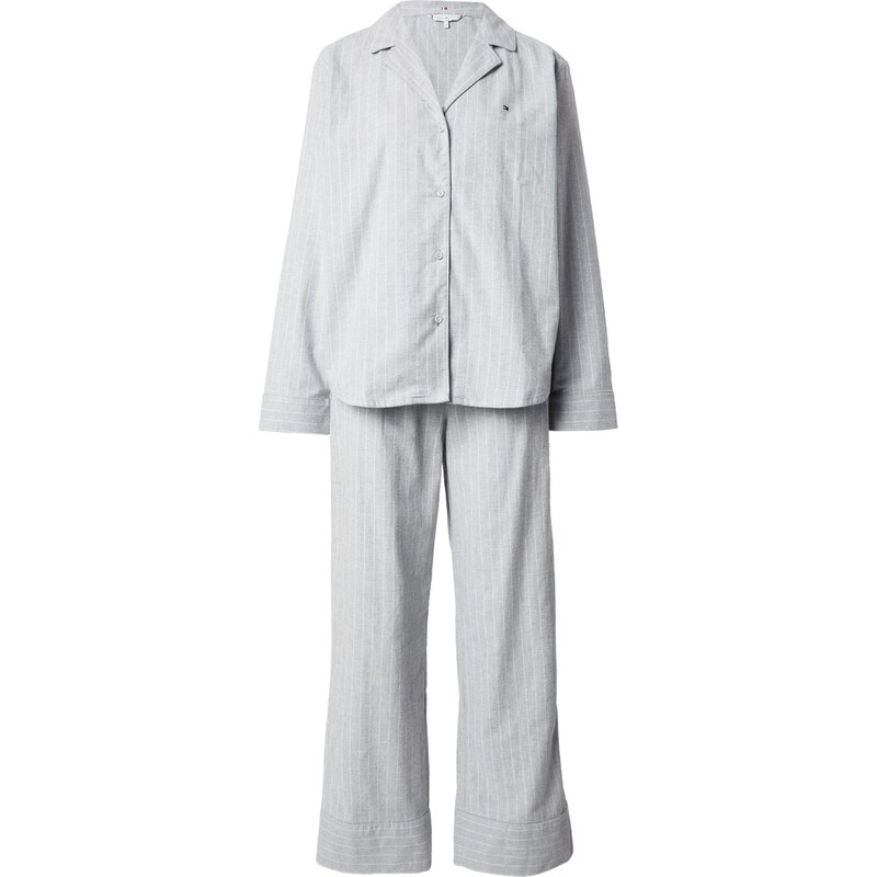 Tommy Hilfiger Underwear Pyžamo sivá / biela 66447463