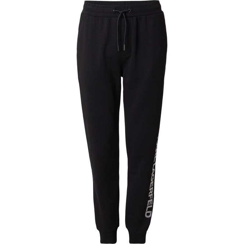 Karl Lagerfeld Nohavice čierna / biela 66447623