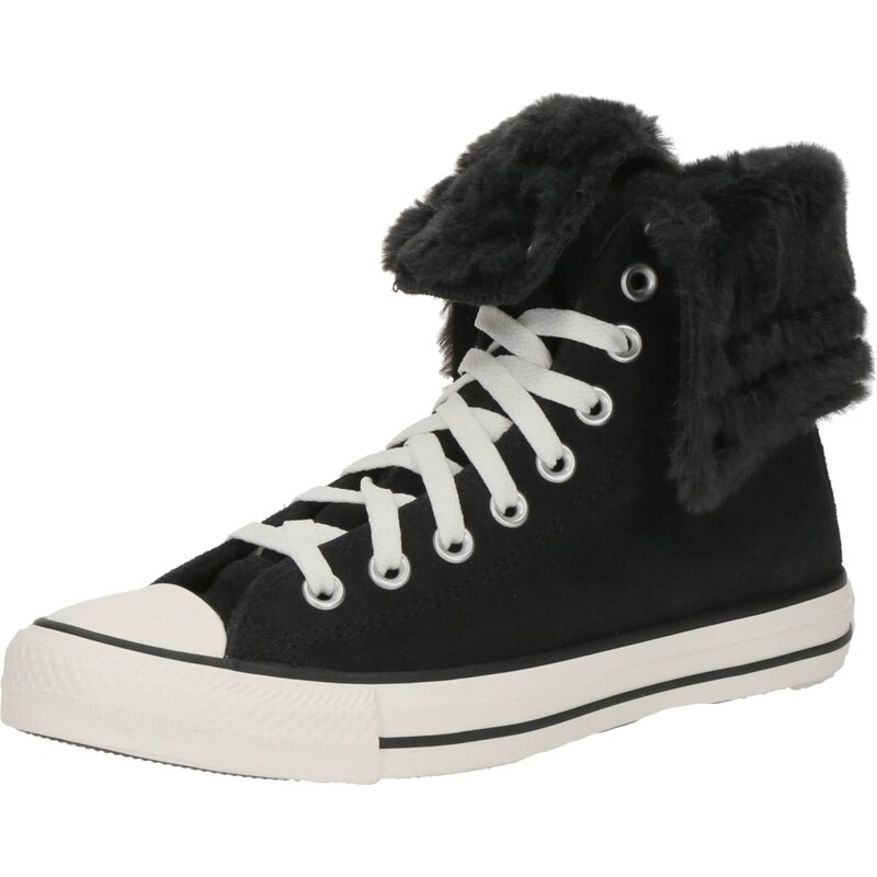 CONVERSE Členkové tenisky CTAS FOLD OVER čierna 66447664