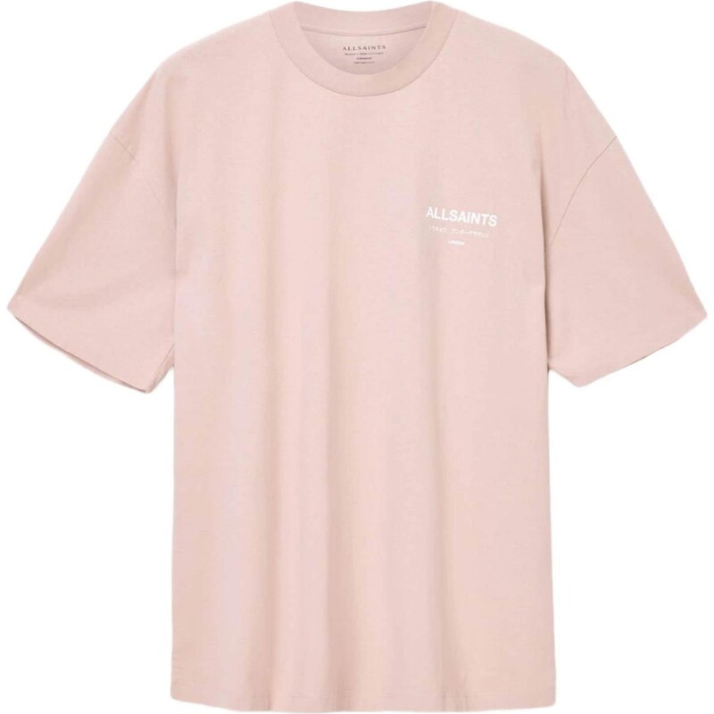 AllSaints Tričko Underground ružová 66447657