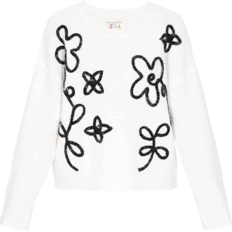 IZIA Sveter čierna / šedobiela 66446575