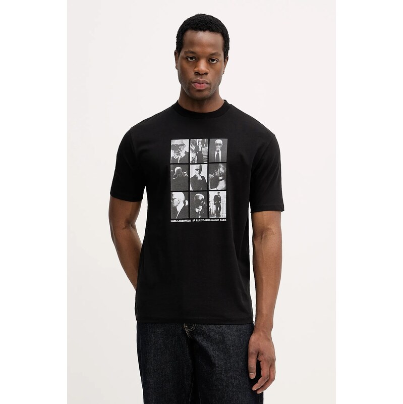 Bavlnené tričko Karl Lagerfeld 66509176