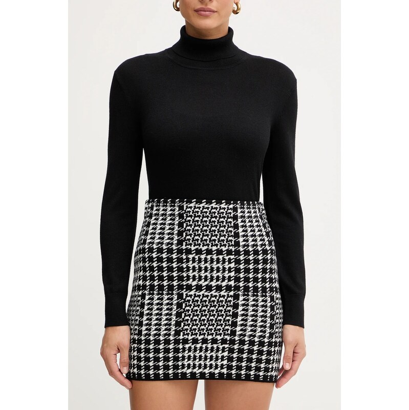 Sukňa s prímesou vlny Twinset 66881188