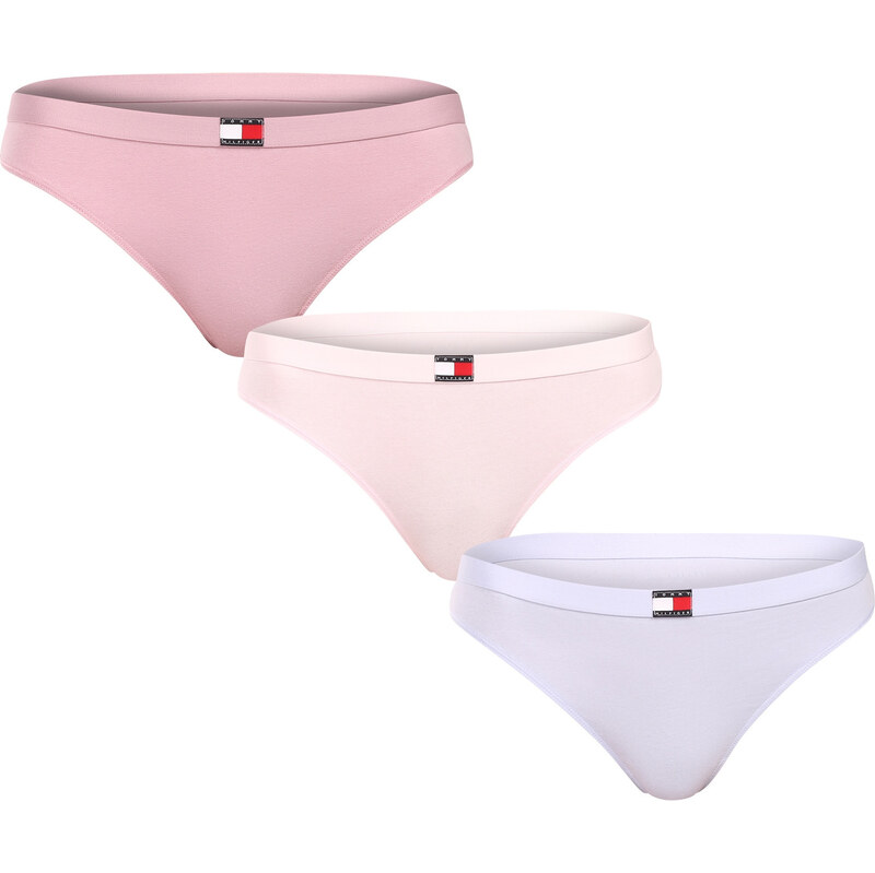 3PACK dámske tangá Tommy Hilfiger viacfarebná (UW0UW06139 05F) 66453886