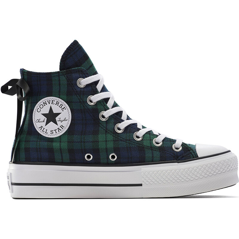 Converse Chuck Taylor All Star Lift Platform Plaid - Dámske - Tenisky 66927722