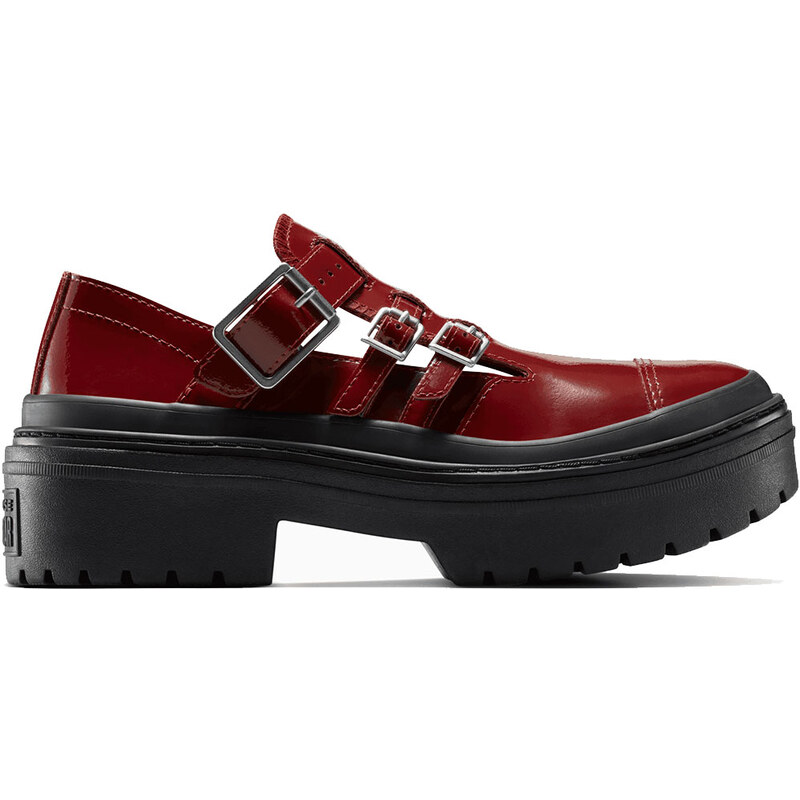 Converse Chuck Taylor All Star Lugged Heel Mary Jane Platform Patent 66927725