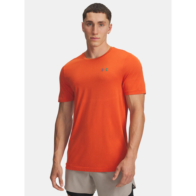 Under Armour UA Vanish Elite Seamless SS-ORG Mens T-Shirt - Mens 66552199