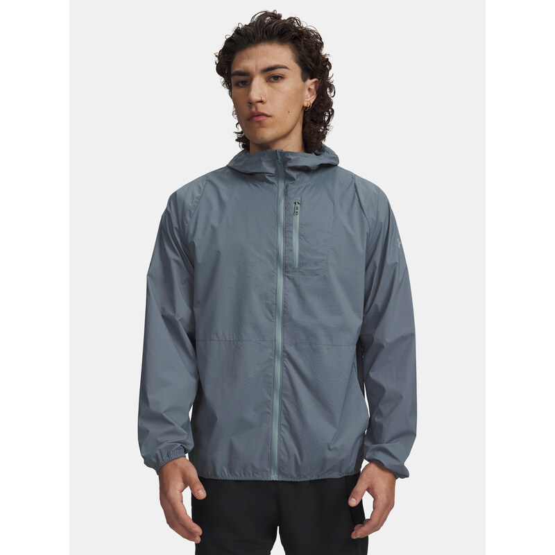 Mens Under Armour LAUNCH LIGHTWEIGHT JKT-BLU Jacket - Mens 66552217