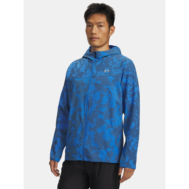Mens Under Armour UA Velociti Pro Storm Jacket-BLU - Mens 66552206