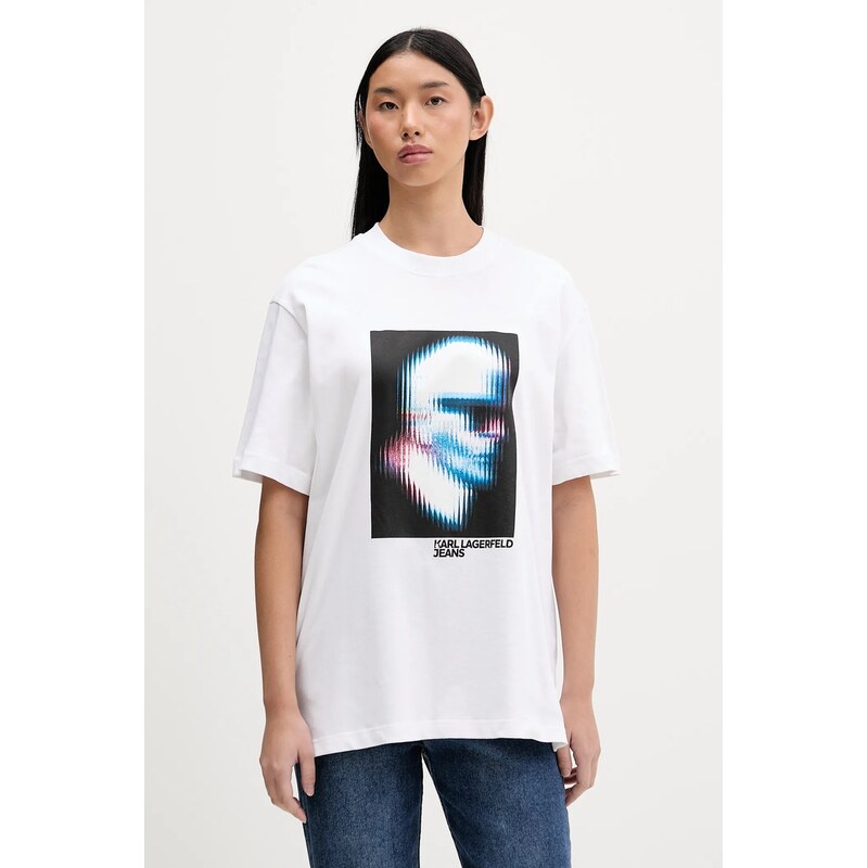Bavlnené tričko Karl Lagerfeld Jeans 66707140