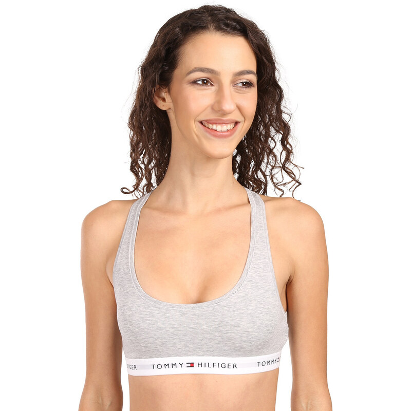 Dámska podprsenka Tommy Hilfiger sivá (UW0UW03820 P61) 66454836