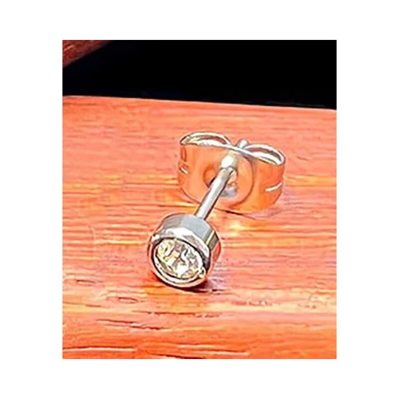 Oceľová náušnica Glare 793 66454537