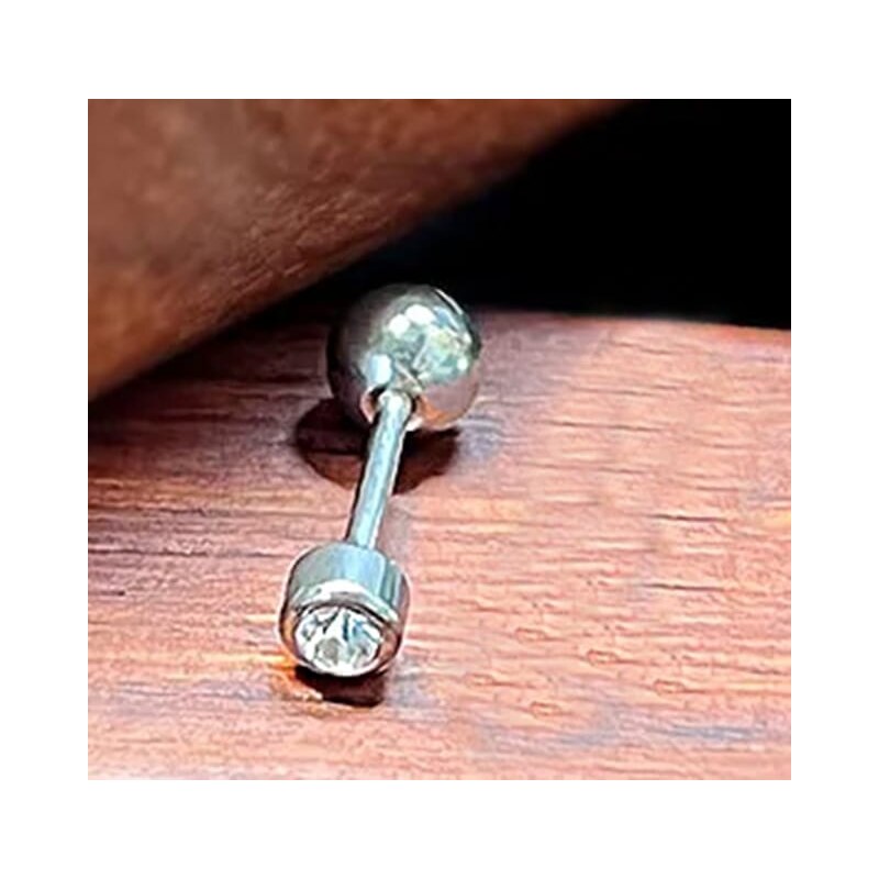 Oceľová náušnica Glare 789 66454532