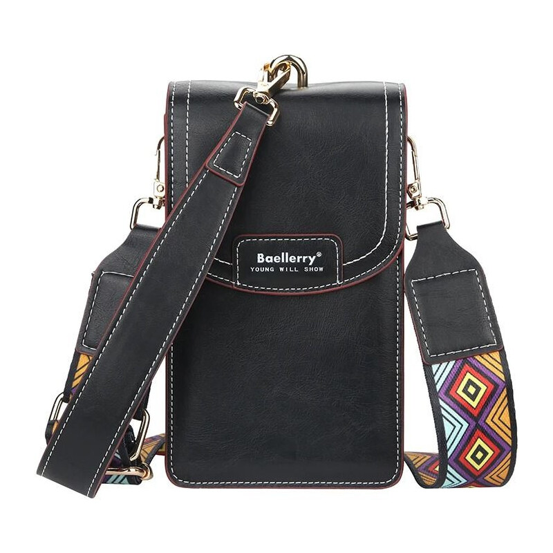 Baellerry Dámska mini kabelka na mobil Manisa Čierna 65229547