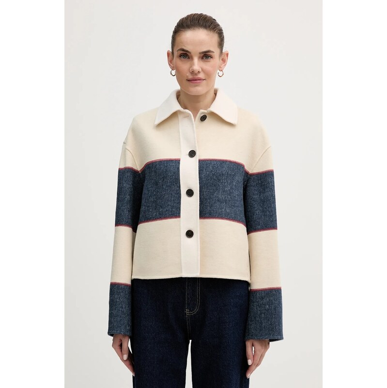 Bunda s prímesou vlny Tommy Hilfiger 66462157