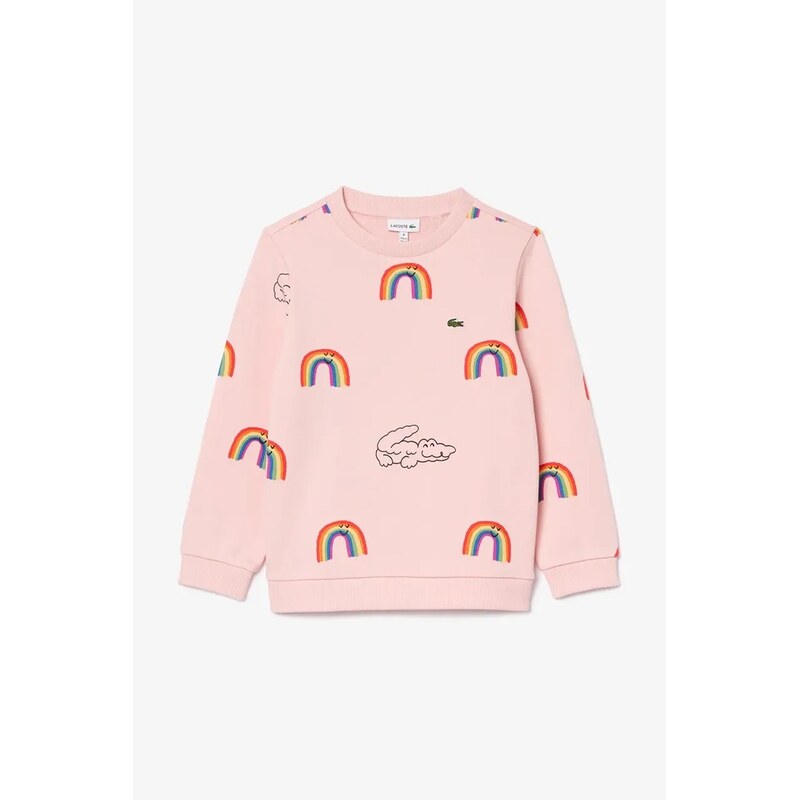 Detská bavlnená mikina Lacoste 66455956