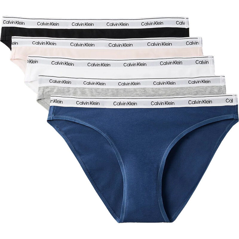 CALVIN KLEIN - nohavičky 5PACK Icon logo cotton stretch essentials 66455887