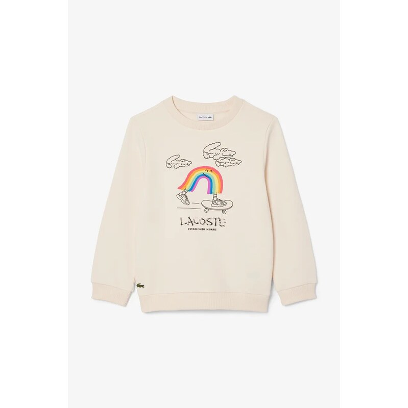 Detská bavlnená mikina Lacoste 66455973