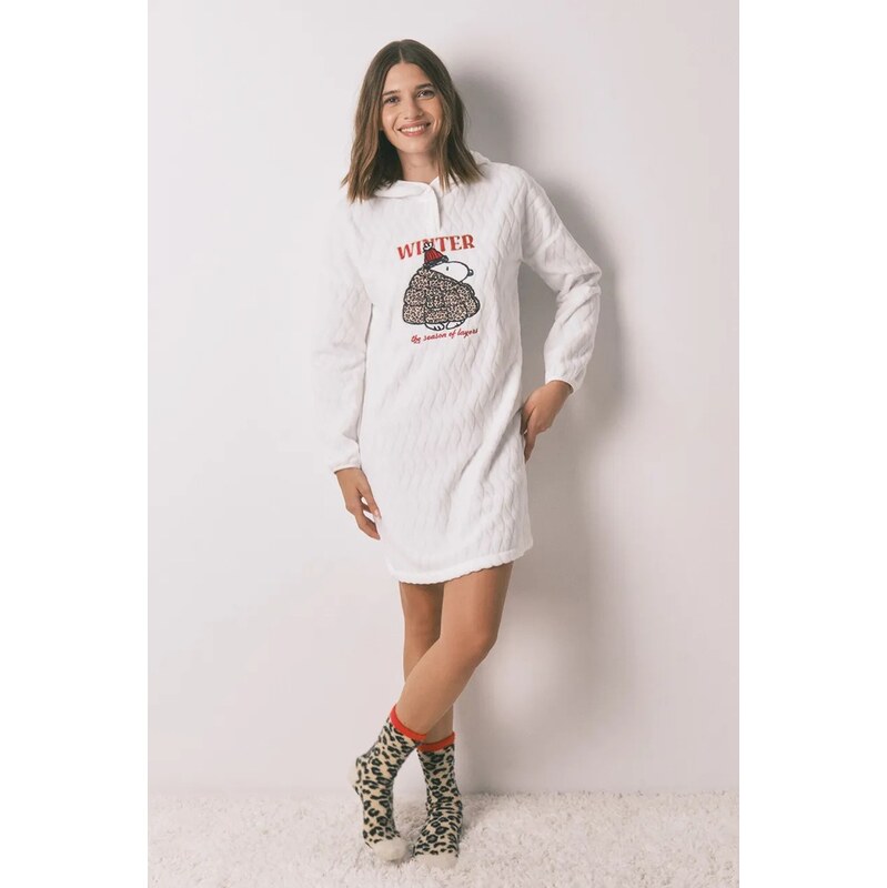 Pyžamová mikina womensecret SNOOPY 66456000