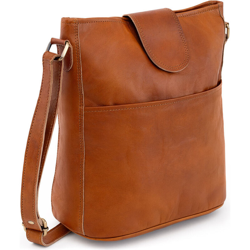 Glara leather Kožená mestská kabelka – Velvet Horizon 66456085