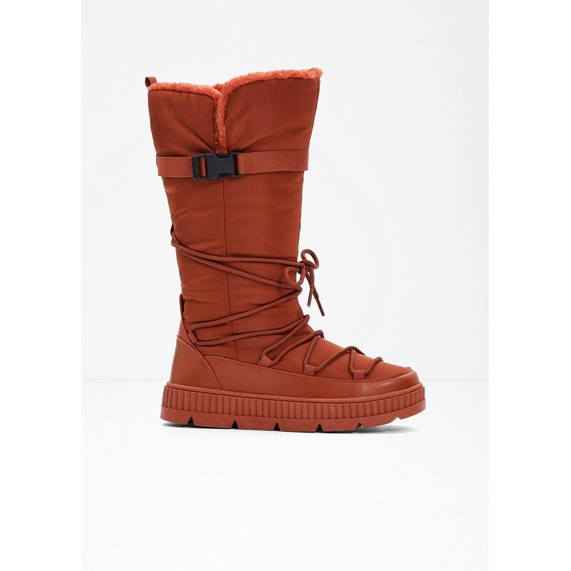 bonprix Trekingové čižmy, farba červená 60186032