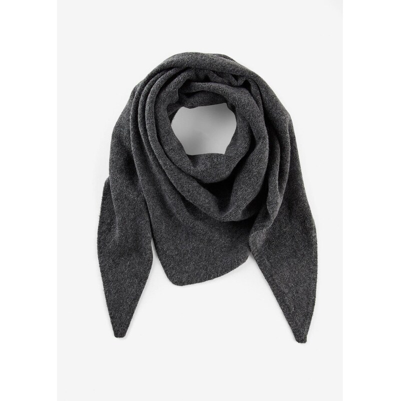bonprix Trojuholníková šatka, farba šedá 66456355