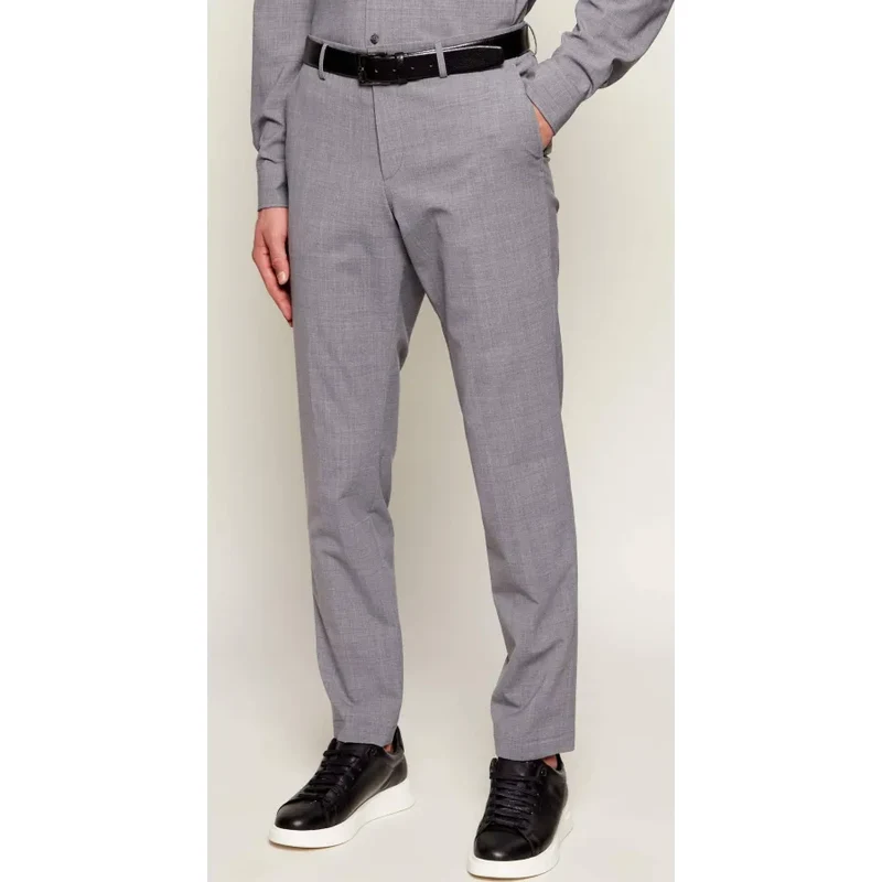 BOSS BLACK Vlnené nohavice P-Genius-CW-WG-261 | Slim Fit 66456635