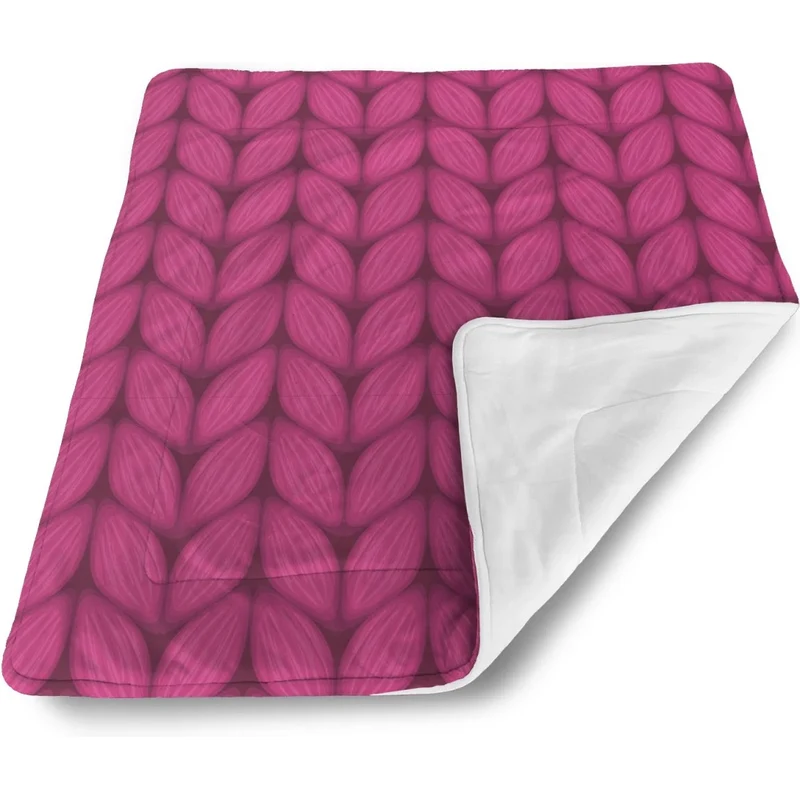 Sablio Deka pre bábätko Pletenie vo fuksiovej farbe 60375174