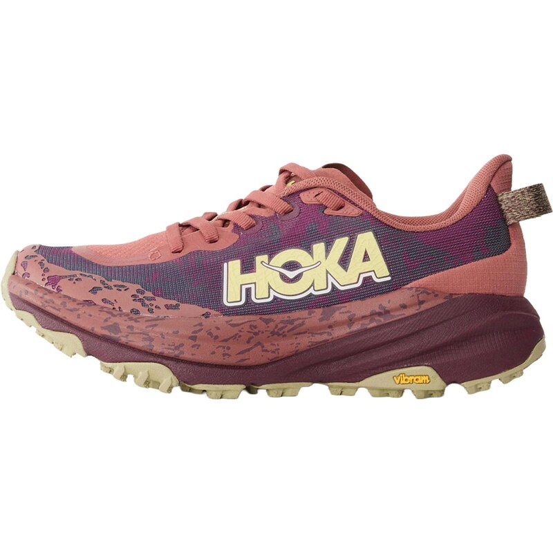 HOKA Bežecká obuv SPEEDGOAT 6 limetková / fialová / pastelovo červená 66461497