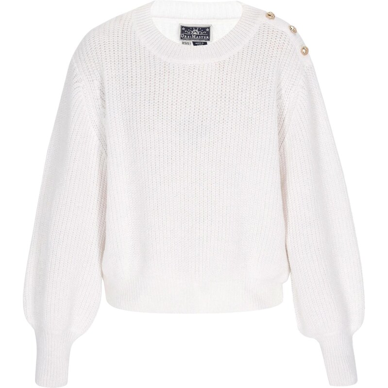 DreiMaster Maritim Sveter šedobiela 66461703