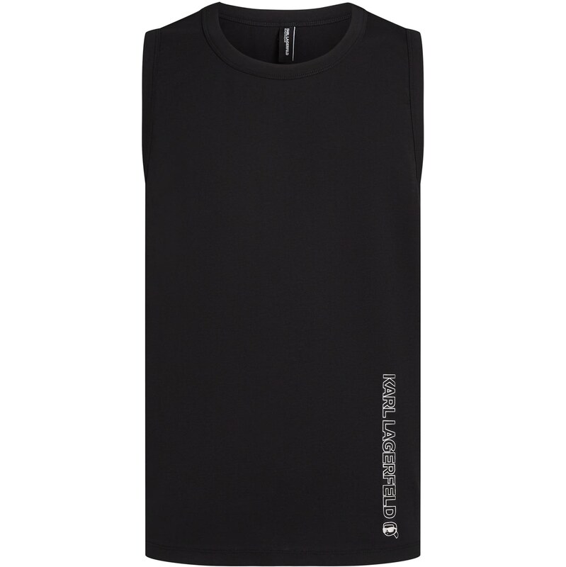 Karl Lagerfeld Tričko Ikon čierna / biela 66461822