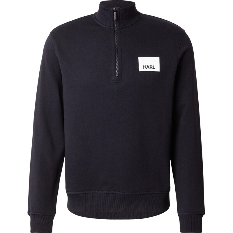 Karl Lagerfeld Mikina námornícka modrá / biela 66462501