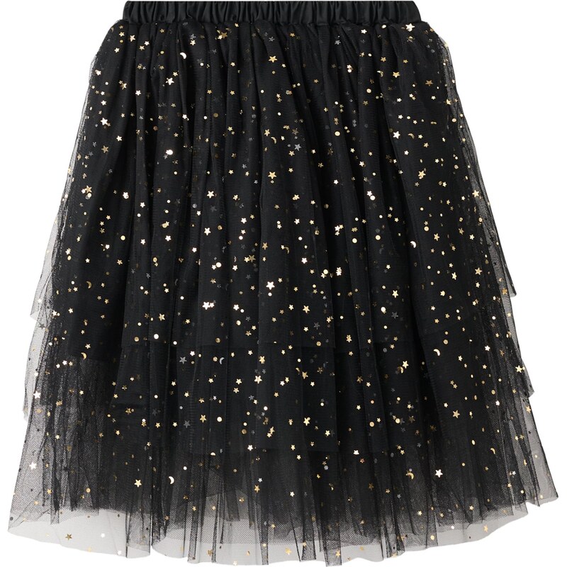 MANGO KIDS Sukňa WITCH čierna 66462515