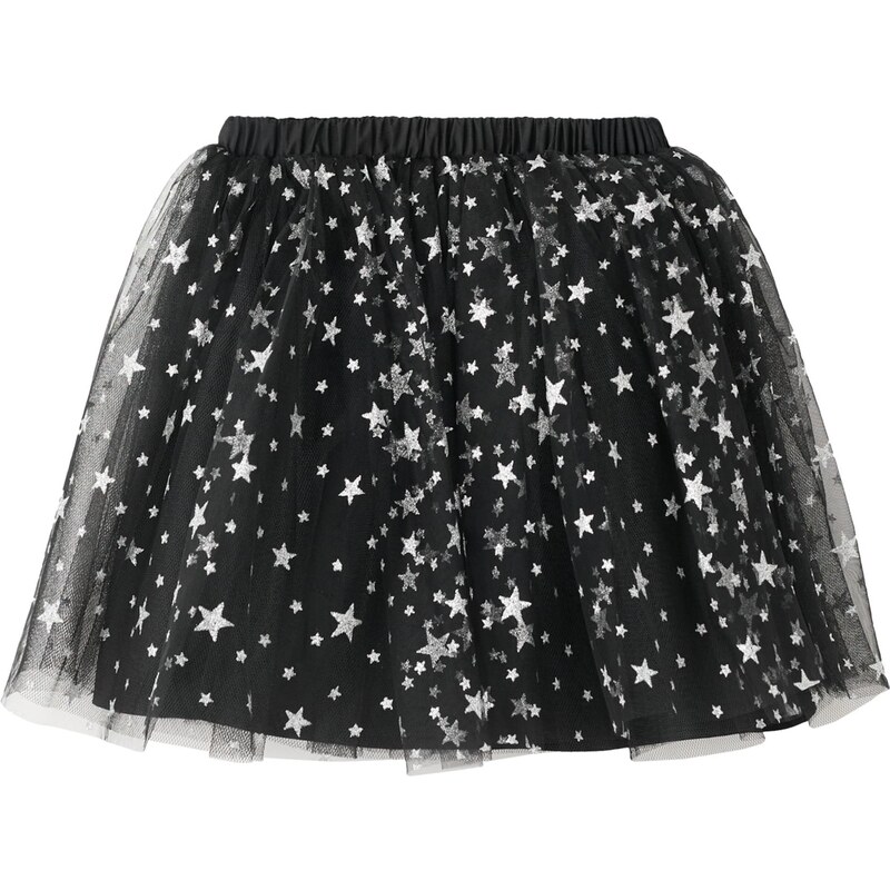 MANGO KIDS Sukňa HOCUS čierna / strieborná 66462513