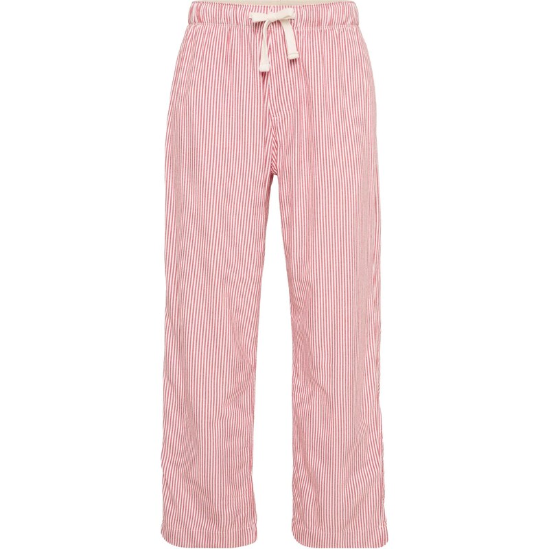 Abercrombie & Fitch Pyžamové nohavice melónová / biela 66462479