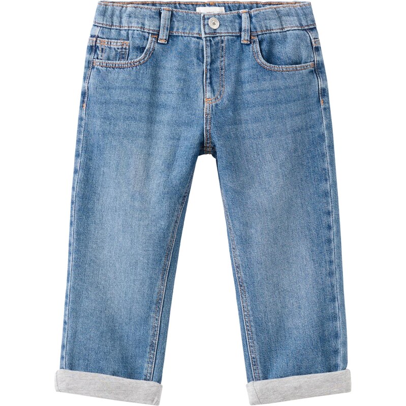 MANGO KIDS Džínsy SANTIB modrá denim 66462527